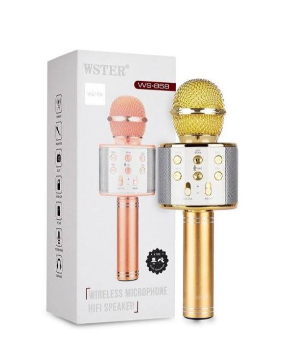 میکروفون بی‌سیم 858Ws بلوتوث دار