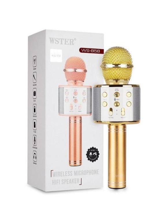 میکروفون بیسیم 858Ws بلوتوث دار